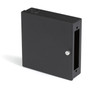 Black Box Mini Wallmount Fiber Enclosure One Adapter Panel Non-Locking - For Patch Panel LAN Switch - Wall Mountable - Cold-rolled JPM399A-R2