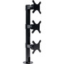 Star Micronics mUNITE TRI MOUNT BLK Mounting Pole for Tablet - Black - 3 Displays Supported - 22 Screen Support - 5 kg Load - 75 x 37954640