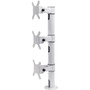 Star Micronics Pole Mount for Tablet - White - 3 Displays Supported - 22 Screen Support - 5 kg Load Capacity - VESA Mount 37954630
