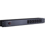 CyberPower Basic PDU15B6F8R 14-Outlets PDU - Basic - NEMA 5-15P - 14 x NEMA 5-15R - 120 V AC - 1U - Vertical - Rack-mountable PDU15B6F8R