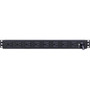 CyberPower Basic PDU15B6F8R 14-Outlets PDU - Basic - NEMA 5-15P - 14 x NEMA 5-15R - 120 V AC - 1U - Vertical - Rack-mountable PDU15B6F8R