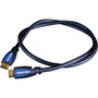 Crestron HDMI Cable - 20 ft HDMI AV Cable for AudioVideo Device TV - First End 1 x 19-pin HDMI Type A Digital AudioVideo - Male - CBL-HD-20