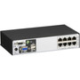 Black Box ServSwitch CX Uno 8-Port - 8 Computers - 1 Local Users - 1920 x 1200 - 9 x Network RJ-45 - 2 x USB1 x VGA - - 1U KV0081A