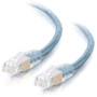 C2G Telephone Cable - RJ-11 Male - RJ-11 Male - 183m - Transparent Blue 28721