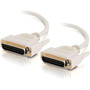 C2G Modem Cable - DB-25 Male - DB-25 Male - 305m - Beige 02666