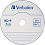 Verbatim BD-R 25GB 6X with Branded Surface - 25pk Spindle Box - 120mm (97457)