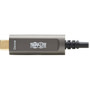 Tripp Lite by Eaton U428F-10M-D3 Fiber Optic Data Transfer Cable - 328 ft Fiber Optic Data Transfer Cable for Surveillance Camera - U428F-10M-D3