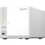 QNAP TS-364-8G SANNAS Storage System - Intel Celeron N5095 Quad-core 4 Core - 3 x HDD Supported - 0 x HDD Installed - 3 x SSD - 0 x TS-364-8G-US