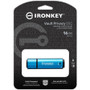 Kingston IKVP50C/16GB IronKey Vault Privacy 50 Series 16GB USB 3. 2 Type C Flash Drive