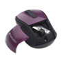 Verbatim Wireless Mini Travel Optical Mouse - Purple - Optical - Wireless - Radio Frequency - Purple - USB - 1600 dpi - Scroll Wheel (97473)