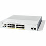 Cisco Catalyst C1300-16P-2G Ethernet Switch - 16 Ports - Manageable - Gigabit Ethernet - 1000Base-X, 10/100/1000Base-T - 3 Layer - - 2 (Fleet Network)