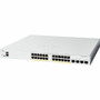 Cisco C1200-24FP-4G Catalyst Managed Ethernet Switch - 24 Port PoE+ Gigabit - 4 SFP Slots - Layer 3375W PoE Budget - Rack-Mountable