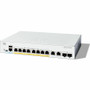 Cisco Catalyst C1300-8P-E-2G Ethernet Switch - 8 Ports - Manageable - Gigabit Ethernet - 10/100/1000Base-T, 1000Base-X - 3 Layer - 2 - (Fleet Network)