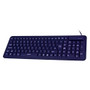 Seal Shield SEAL GLOW2 Keyboard - Cable Connectivity - USB Interface - 106 Key - English, French - Industrial Silicon Rubber Keyswitch (Fleet Network)