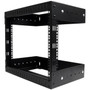 StarTechcom_8U_Open_Frame_Wallmount_Equipment_Rack_-_Adjustable_Depth_-_8U_Wall_Mounted_RK812WALLOA