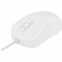 Active Key AK-PMH12OB-US-W Optical Mouse - White - USB Type A - 1000 DPI - 5-Button Symmetrical Wired