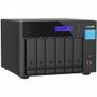 QNAP TVS-h674T-i5-32G SAN/NAS Storage System - Intel Core i5 i5-12400 Hexa-core (6 Core) 2.50 GHz - 6 x HDD Supported - 0 x HDD - 6 x (Fleet Network)