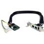 StarTech.com 3 Port 2b 1a 1394 Mini PCI Express FireWire Card Adapter - FireWire adapter - PCIe Mini Card - FireWire 800 - 2 ports + 1 (Fleet Network)