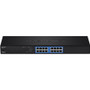 TRENDnet 16-Port Unmanaged Gigabit GREENnet Switch, 16 x RJ-45 Ports, 32Gbps Switching Capacity, Fanless, Rack Mountable, Network - (TEG-S16G)