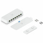 Ubiquiti USW-Ultra Ultra Ethernet Switch - 8-Port Gigabit Managed Layer 3 - 42W PoE Budget - Desktop/Wall Mountable