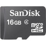 SanDisk SDSDQM-016G-B35SA 16 GB Class 4 microSDHC - 5 Year Warranty (Fleet Network)