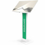Compulocks LBPW Mounting Plate for Display Stand - White - 21 to 32 Screen Support - 1 - Steel LBPW