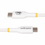 StarTechcom 13ft White USB-C Charging Cable USB-IF Certified USB C Cable 240W PD EPR USB 20 Type-C Laptop Charger Cord TPE - USB USB2EPR13FW
