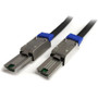 StarTech.com 1m External Mini SAS Cable - Serial Attached SCSI SFF-8088 to SFF-8088 - 1 x SFF-8088 Mini-SAS - 1 x SFF-8088 Mini-SAS - (Fleet Network)