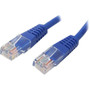 StarTech.com 8 ft Blue Molded Cat5e UTP Patch Cable - Category 5e - 8 ft - Blue (Fleet Network)