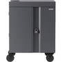 Bretford CUBE Cart - 2 Shelf - PushPull Handle - 4 Casters - Steel - 30 Width x 265 Depth x 375 Height - Orchid - For 36 Devices TVC36PAC-270ORC