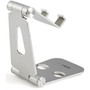StarTechcom Phone and Tablet Stand - Foldable Universal Mobile Device Holder - SmartphonesTablets - Adjustable Cell Phone Stand for USPTLSTND