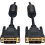 Tripp Lite 6ft DVI Single Link Digital TMDS Monitor Cable DVI-D M/M 6' - DVI-D Male - DVI-D Male Video - 1.83m (Fleet Network)