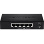 TRENDnet 5-Port Gigabit EdgeSmart PoE Switch 4 x Gigabit PoE Ports 1x Gigabit Port 31W PoE Power Budget Managed PoE Switch - TPE-TG50ES