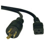 Tripp_Lite_14ft_Power_Cord_Extension_Cable_L6-20P_to_C19_for_PDUUPS_Heavy_Duty_20A_12AWG_12_-_250_V_AC_Voltage_Rating_-_20_A_Current_Rating_-_Black