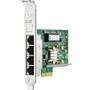 HPE Ethernet 1Gb 4-Port 331T Adapter - PCI Express x4 - 4 Port(s) - 4 x Network (RJ-45) - Twisted Pair - Full-height, Low-profile (Fleet Network)