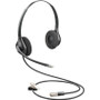 Plantronics HW261N-DC Headset - Stereo - Quick Disconnect - Wired - Over-the-head - Binaural - Supra-aural - 2.5 ft Cable - Electret - (Fleet Network)