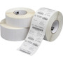 Zebra Label Paper 2.25x1.25in Direct Thermal Zebra Z-Select 4000D - Permanent Adhesive - 2 1/4" Width x 1 1/4" Length - Direct Thermal (Fleet Network)