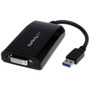StarTech.com USB 3.0 to DVI / VGA Adapter - 2048x1152 - External Video & Graphics Card - Dual Monitor Display Adapter Cable - Supports (Fleet Network)