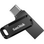 SanDisk Ultra Dual Drive Go USB Type-C - 64 GB - USB 31 Type C USB Type A - 150 MBs Read Speed - Black SDDDC3-064G-G46