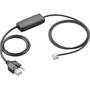 Plantronics EHS Cable APS-11 (Siemens, Funwerk, Auerswald, Agfeo, Aastra, DeTeWe) - Phone Cable for Phone - Black (Fleet Network)