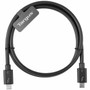 Targus 08M USB-C Male to USB-C Male Thunderbolt 3 40Gbps Cable - 26 ft Thunderbolt 3 Data Transfer Cable for Docking Station - End ACC1128GLX