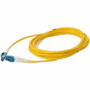 AddOn 1m Single-Mode fiber (SMF) Duplex LC/LC OS1 Yellow Patch Cable - Fiber Optic for Network Device - 1m - 2 x LC Male Network - 2 x (Fleet Network)