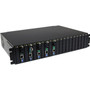 StarTech.com 1000 Mbps Gigabit Single Mode Fiber Media Converter LC 40 km - 1000Base-T, 1000Base-SX/LX - Desktop, Rack-mountable (ET1000S40LC2)