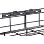 Tripp Lite by Eaton Wire Mesh Cable Tray - 150 x 50 x 1500 mm 6 in x 2 in x 5 ft 2-Pack - Cable Tray - Black Powder Coat - 2 - SRWB6210X2STR