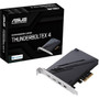 Asus ThunderboltEX 4 ThunderboltUSB Adapter - PCI Express 30 x4 - Plug-in Card - 2 Thunderbolt Ports - PC THUNDERBOLTEX4