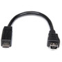 StarTech.com 6in Micro USB to Mini USB Adapter Cable M/F - USB for Cellular Phone - 6" - 1 Pack - 1 x Type B Female Mini USB - 1 x B - (Fleet Network)