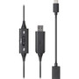 Audio-Technica ATH-101USB Lightweight Breathable Single-Ear Headset with Clear Audio - Mono - USB 20 Type A - Wired - 32 Ohm - 20 Hz ATH-101USB
