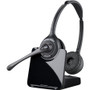 Plantronics CS520 Over-the-head Binaural - Stereo - Wireless - DECT - 350 ft - Over-the-head - Binaural - Semi-open - Noise Cancelling (Fleet Network)