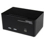 StarTech.com 2 Port Triple Monitor DVI USB KVM Switch with Audio & USB 2.0 Hub - 2 Computer(s) - 1920 x 1200 - 6 x USB - 9 x DVI - - (Fleet Network)