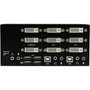 StarTech.com 2 Port Triple Monitor DVI USB KVM Switch with Audio & USB 2.0 Hub - 2 Computer(s) - 1920 x 1200 - 6 x USB - 9 x DVI - - (SV231TDVIUA)